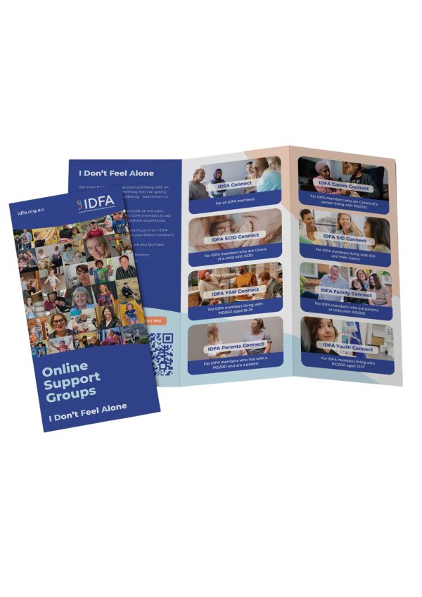 Online Support Group Brochure
