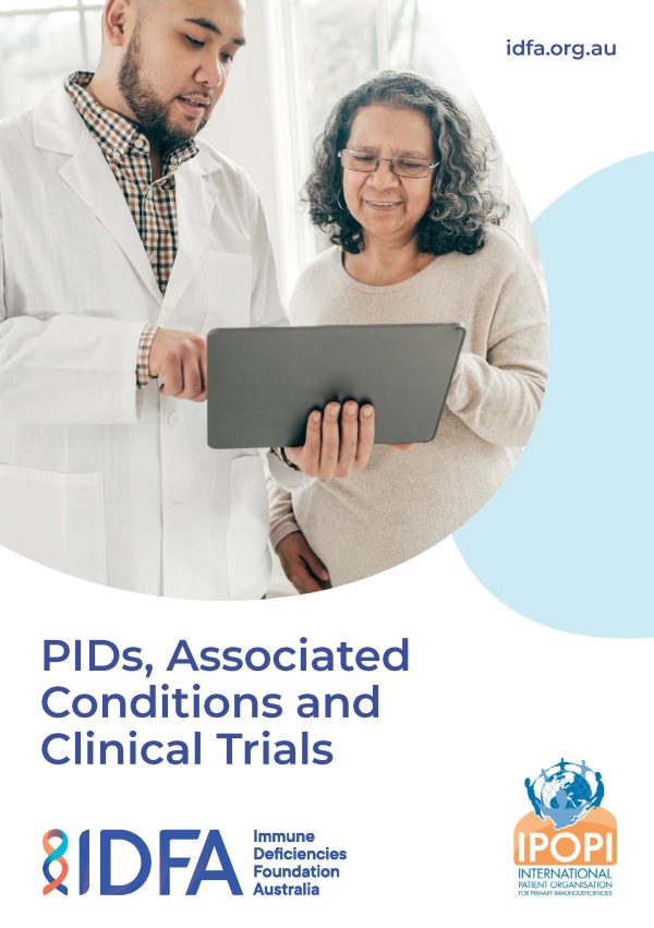 PIDs, Associated Conditions and Clinical Trials